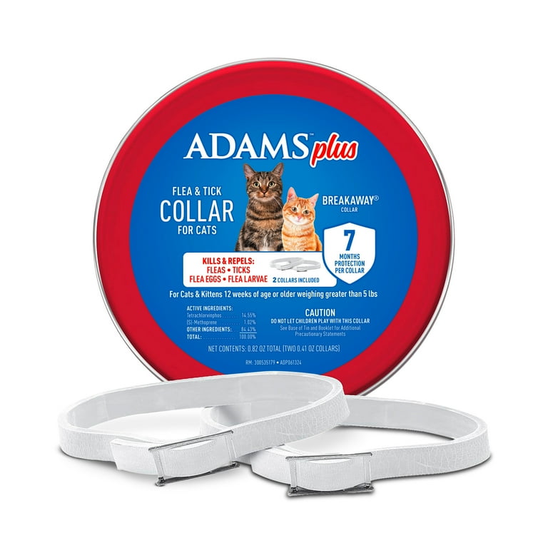 ADAMS Plus Collar for Cats, pack