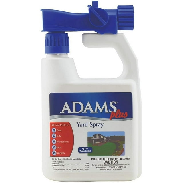 Adams Plus SAFE ANT & HOME AntiFlea and Tick Yard Spray, Kills and