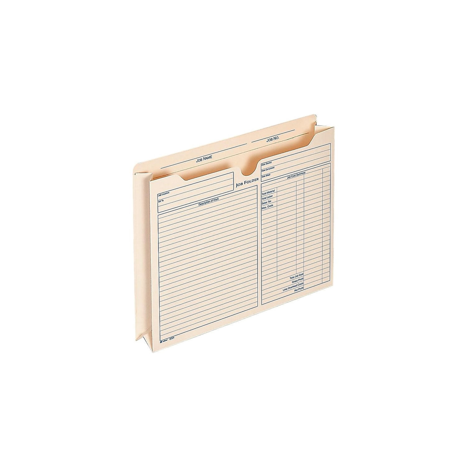Adams Pre-Printed File Pockets 2 Expansion 9294E - Walmart.com