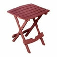 thumbnail image 1 of Adams Quik-Fold Merlot 15.25 In. x 17.38 In. Rectangle Resin Folding Side Table, 1 of 2