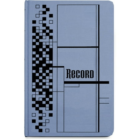 Adams Record Ledger Book, Blue Cloth Cover, 500 7 1/4 x 11 3/4 Pages