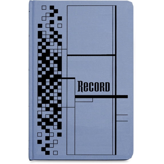 Adams Record Ledger Book, Blue Cloth Cover, 500 7 1/4 x 11 3/4 Pages