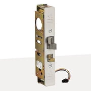 Adams Rite 4300 Steel Hawk Electrified Deadlatch RITE Pack Kit, 1-1/8 Backset for Mortised Strike, Includes 4 Faceplates, Clear and Dark Bronze Anodized
