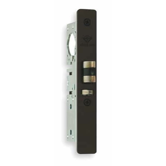 Adams Rite 4510-45-101-313 Standard Duty Deadlatch with 1-1/2" Backset and Flat Faceplate. LH or RHR with a 4-5/8" Strike. 313 Dark Bronze Anodized Finish. CA2