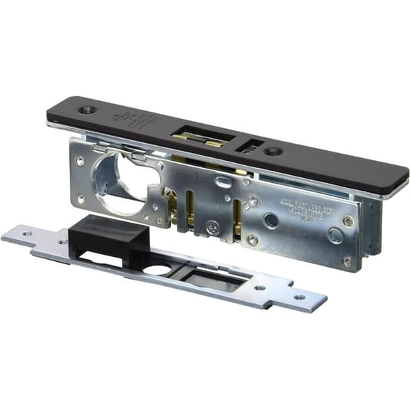 Adams Rite 451036101313 1.125 in. Right Hand Standard Duty Deadlatch 4.63 in. Standard Mortised Strike - Dark Bronze Anodized Finish