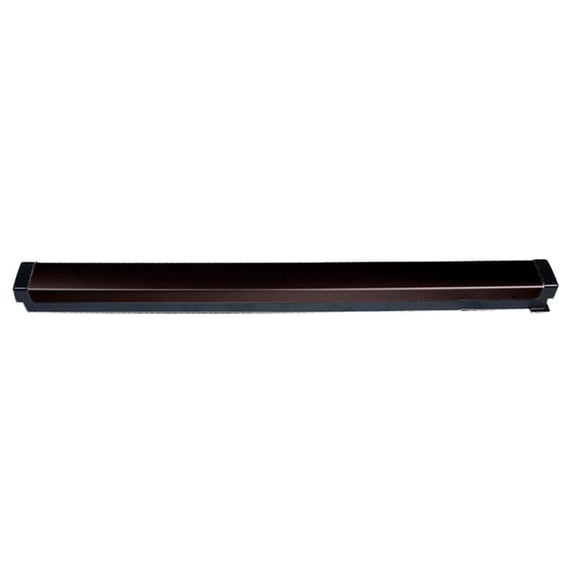 Adams Rite 8099-M1-3236 Active Dummy Push Bar Single Monitoring Switch Narrow Stile Pushpad For Aluminum Hollow Metal and Wood Applications 36 In Dark Bronze Anodized Aluminum