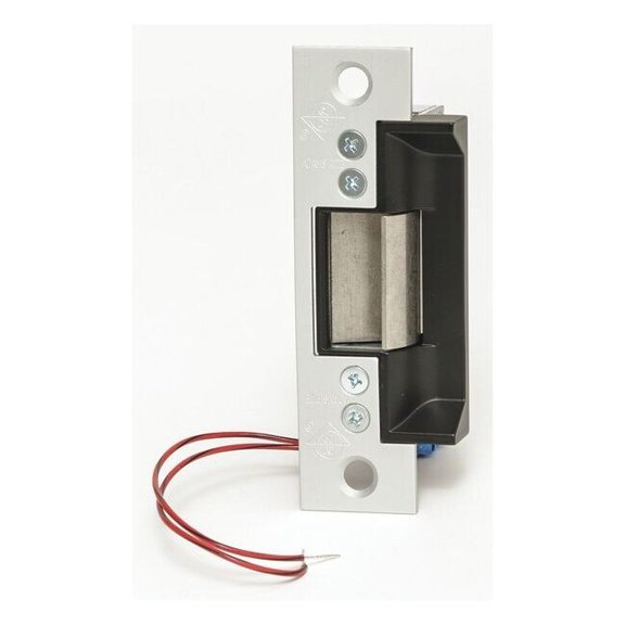 Electric Door Strike, Bronze, Aluminum, For Use With: Cylindrical Locksets with Deadlatches