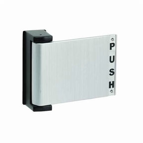 Push/Pull Deadlatch Padle,Satin Aluminum 4590-02-00-628