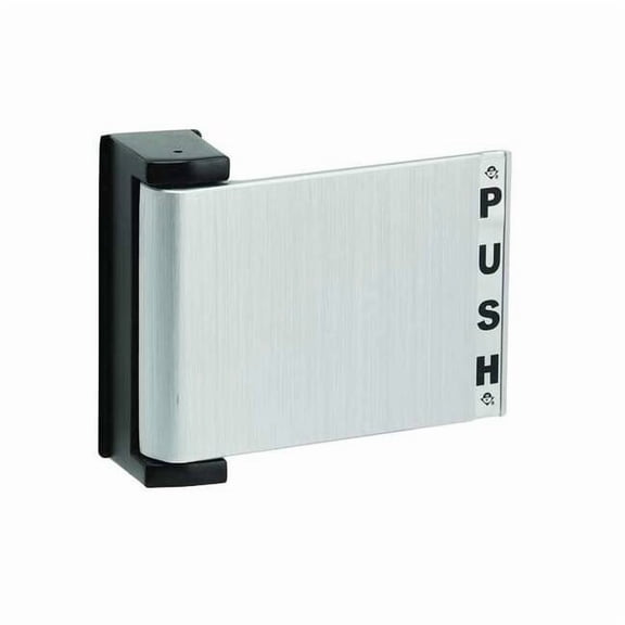 Adams Rite Push/Pull Deadlatch Padle,Satin Aluminum 4590-02-00-628