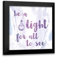 thumbnail image 1 of Adams, Sarah 12x12 Black Modern Framed Museum Art Print Titled - Words of Faith IV, 1 of 5