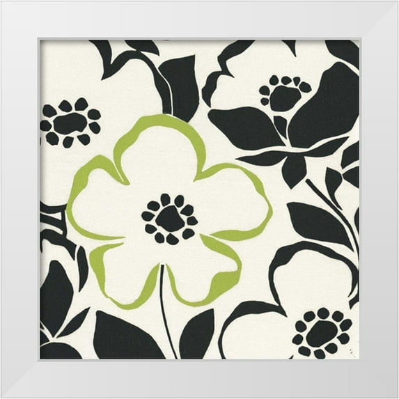 Adams, Sarah 12x12 White Modern Wood Framed Museum Art Print Titled - Truly Madly IV