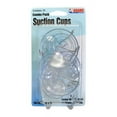 thumbnail image 1 of Adams Suction Cup With Hooks Plastic Clear, 1 of 2