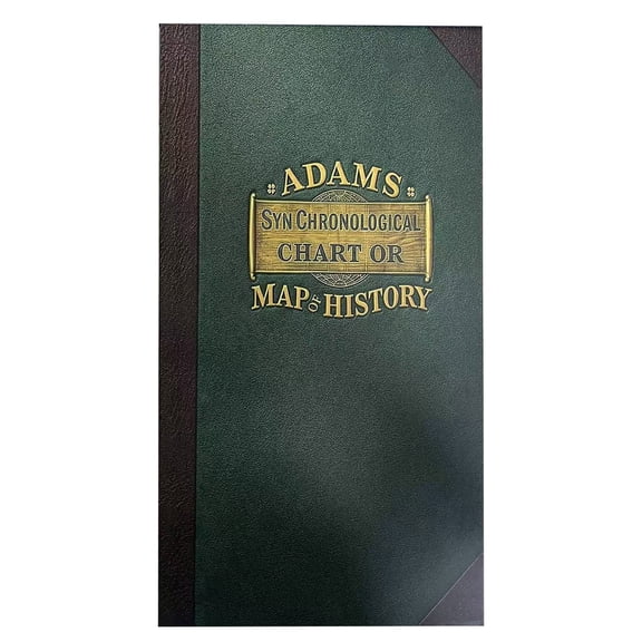 Adams Time Chart,Synchronological Chart Of History,Time Line Wall Poster,Adams' Chart Of Chronological Or Historical Map for Office & History Lover Gift,Blue-1PCS