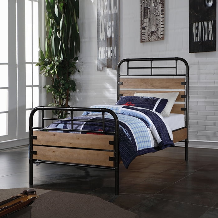 Adams Twin Bed (Bed only, Trundle not included) - Walmart.com