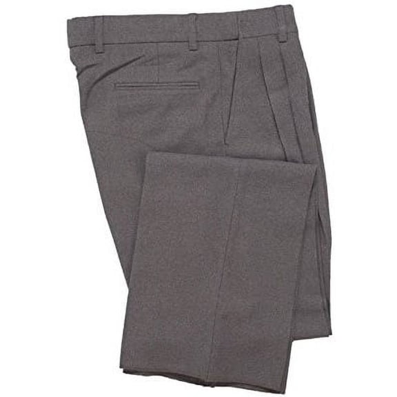 Adams USA Smitty Expanded Waist Pleated Baseball Umpire Combo Pants (Heather Gray, 38-Inch)