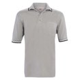 thumbnail image 1 of Adams Umpire Polo Shirt Baseball Softball Ump Smitty Adult Wicking (Gray L), 1 of 1