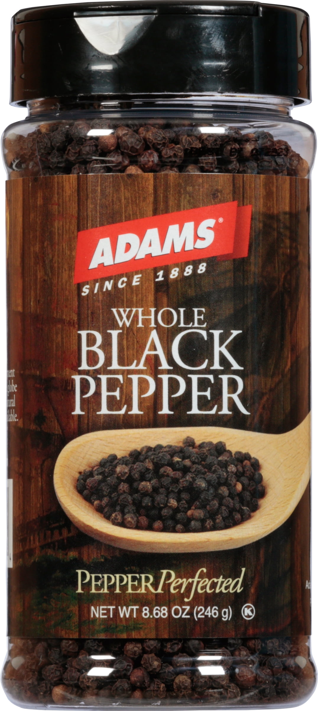 Adams Whole Black Pepper