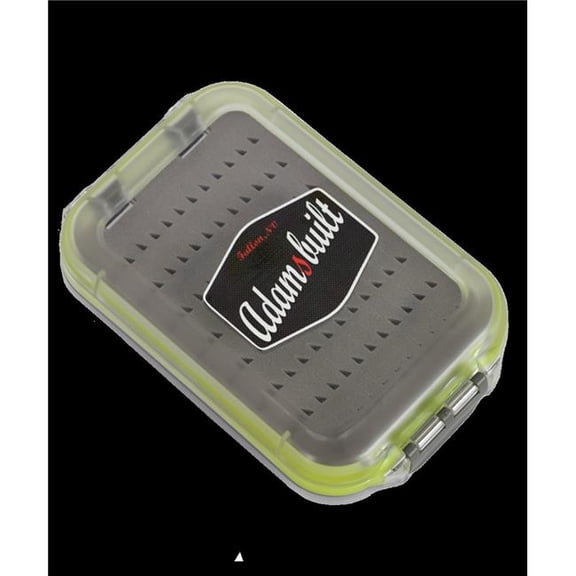 Adamsbuilt Fishing AB138EGF Waterproof Page Box with Easy Fly Foam - Clear - Medium