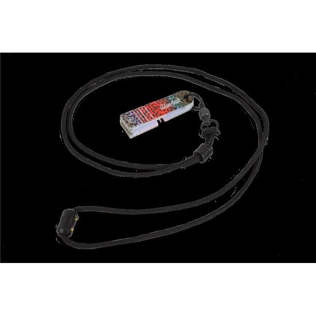 Adamsbuilt Fishing PNPRRT225 2.25 in. Pro Nippers with Guide Lanyard - Rainbow Trout