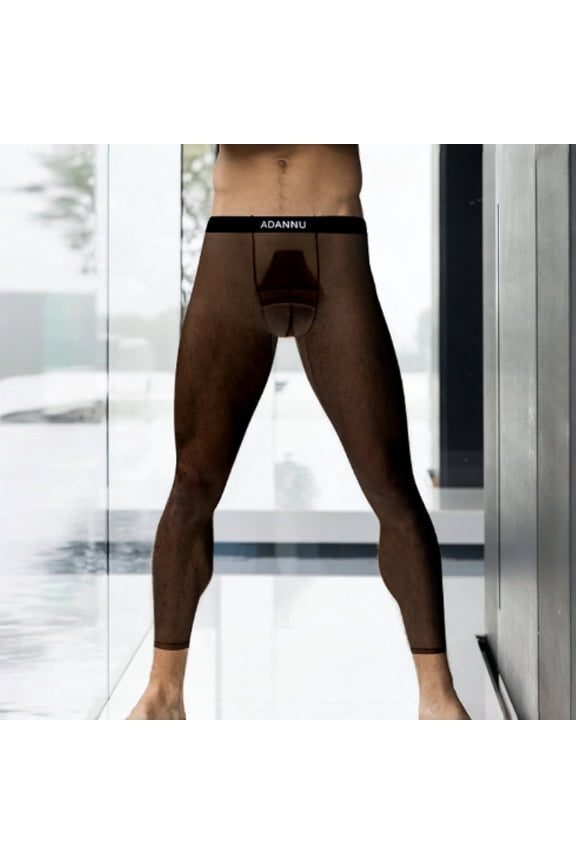 ltra-thin men's high-stretch leggings 3-pack