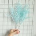 thumbnail image 1 of Adapan Artificial Mist Bamboo Grass Faux Greenery Bouquet Fake Plants Wedding Floral Arrangements Home Decoration,Blue,1PC,Artificial flowers, 1 of 2