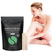 Adapan Wax Beans Gentle,Hair Removal Sensitive Skin for Women Men Bikini, Face, Eyebrow, Back, Chest, Legs, Armpit,Mint Green