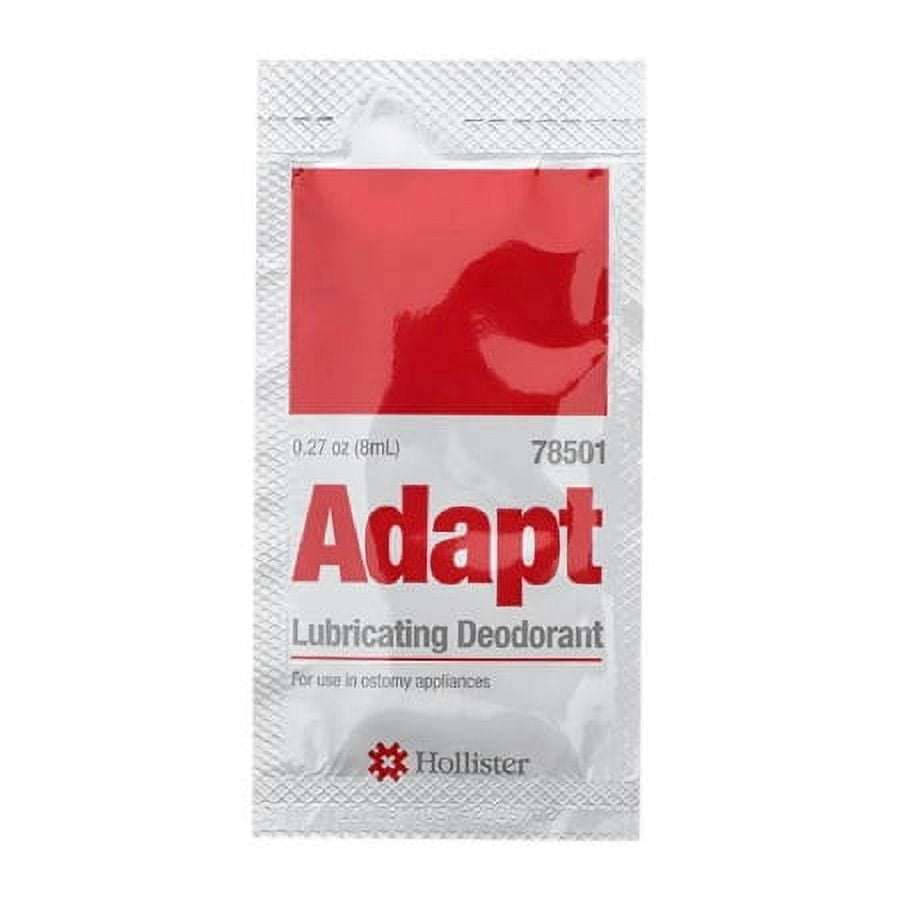 Adapt Lubricating Deodorant Sachet Packets  1/4 oz. BX/50 2 Pack