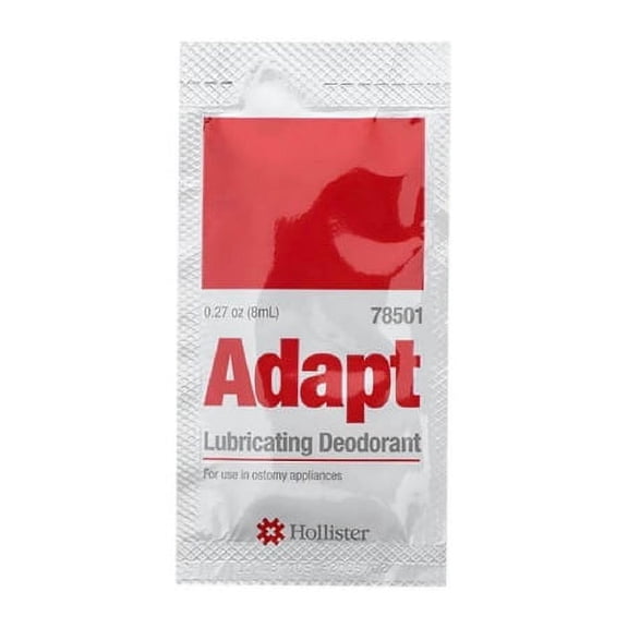 Adapt Lubricating Deodorant Sachet Packets 1/4 oz. BX/50 2 Pack