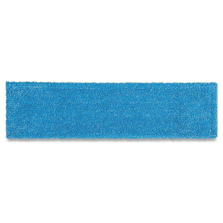 Great Value, Rubbermaid® Commercial Adaptable Flat Mop Pads, Microfiber,  19.5 X 5.5, Blue by RUBBERMAID COMMERCIAL PROD.