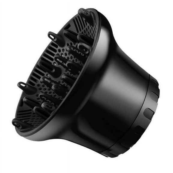 Heat Resistant Material Universal Hair Diffuser, Professional Salon Tool Attachment for Curly & Wavy Hair, Flexible Design Defining Curls Minimizing Frizz, Efficient Hair
