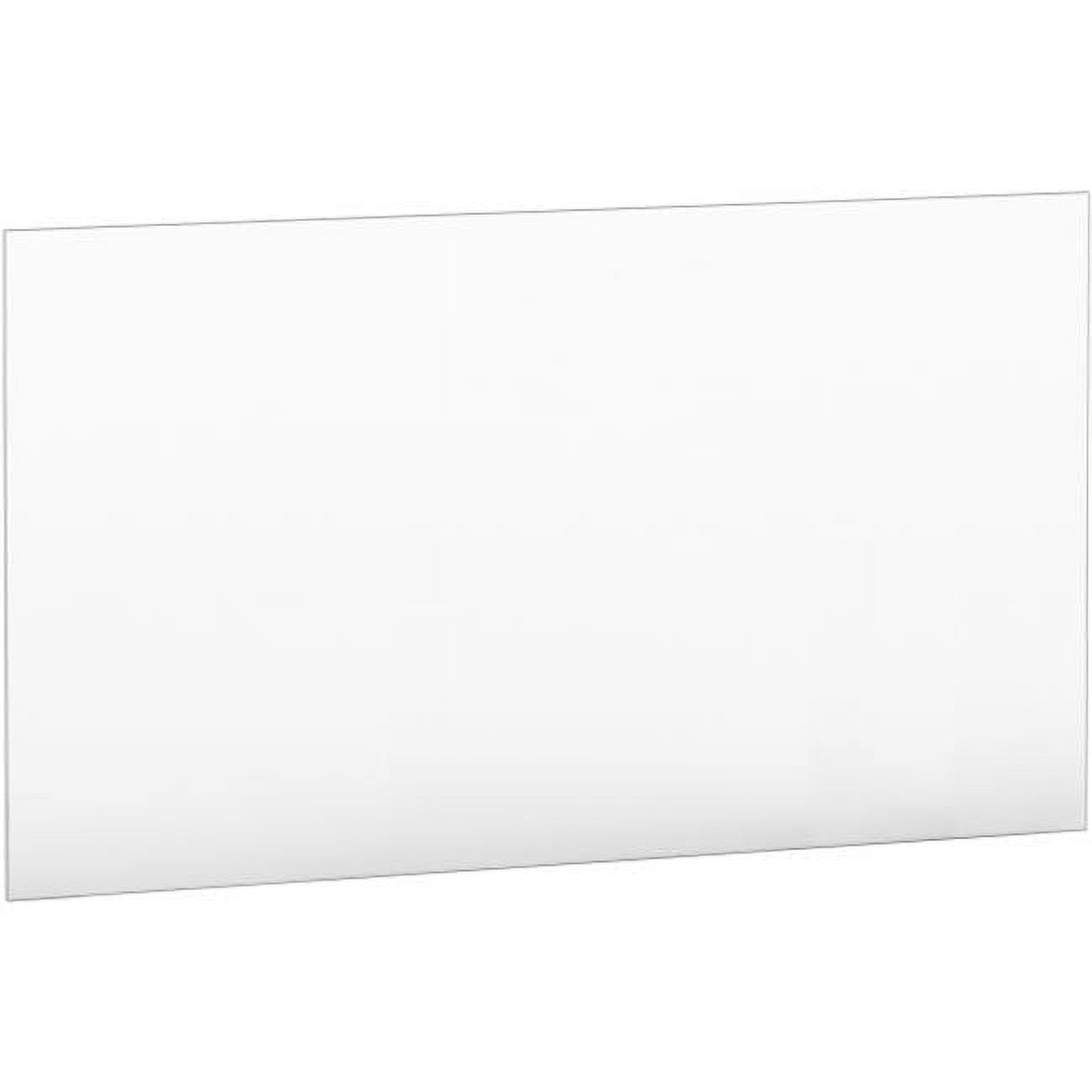 Clear Acrylic Floor Standing Divider Panel