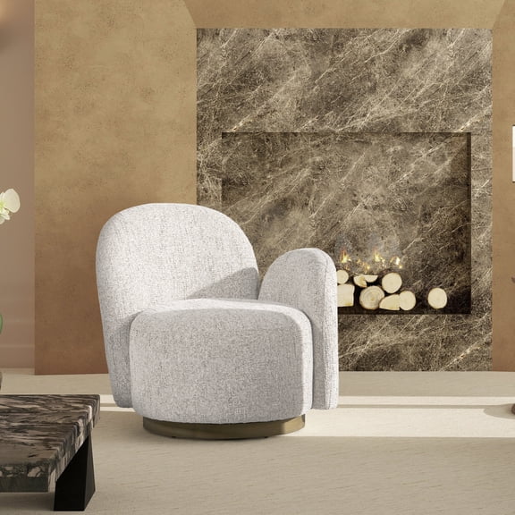 Adaptable Seating Style & Easy Rotation - Modern Decor with Elegant Accent Chair