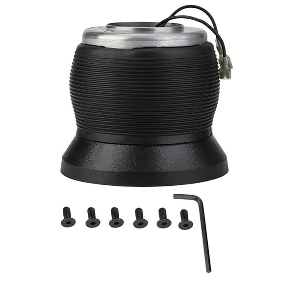 Adaptador de cubo de liberación rápida universal para volante, kit de adaptador de cubo de volante de 21 mm para automóvil Adaptador de cubo de liberación rápida