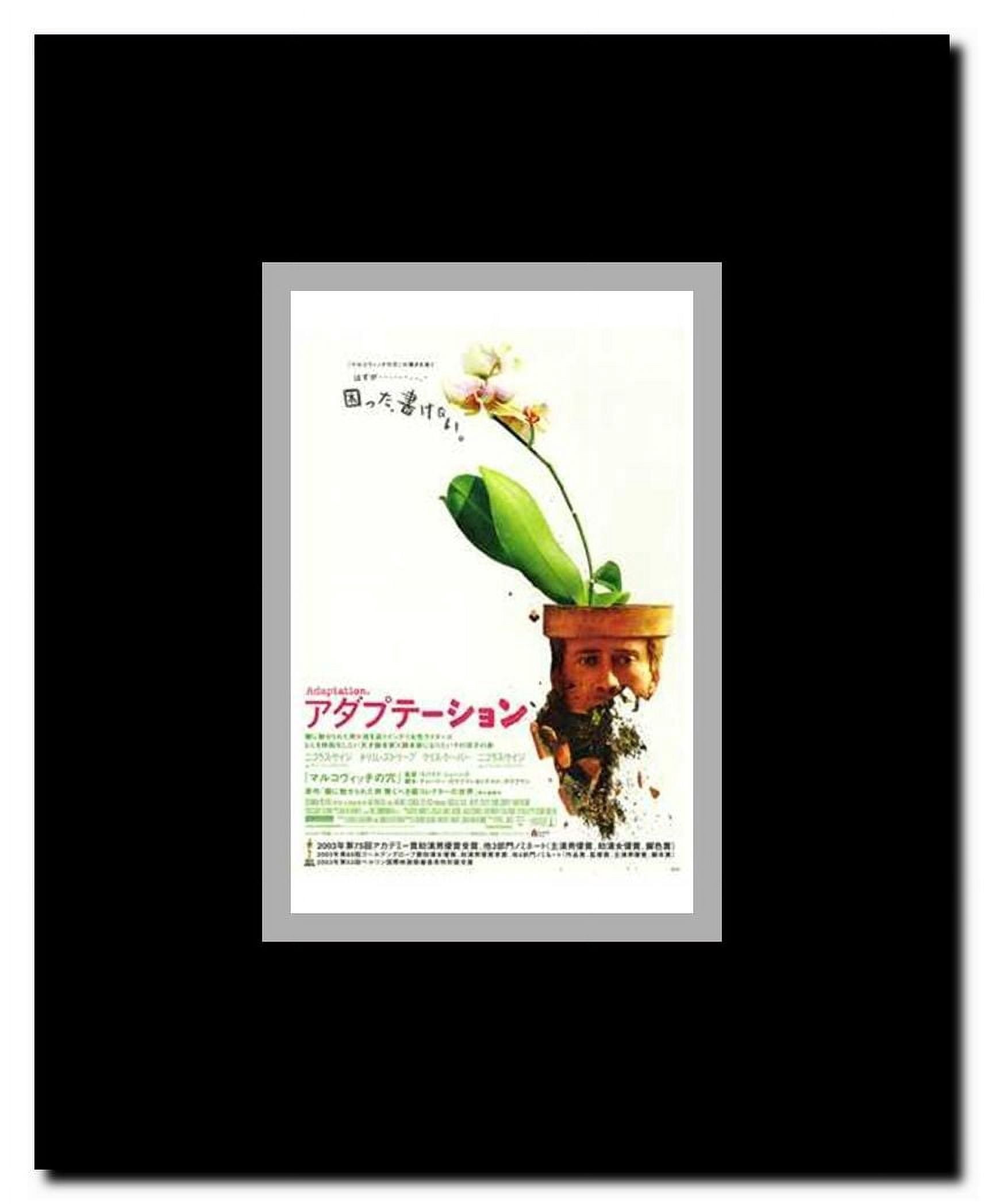 Adaptation Framed Movie Poster