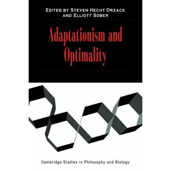 Pre-Owned Adaptationism and Optimality (Paperback 9780521598361) by Steven Hecht Orzack, Elliott Sober