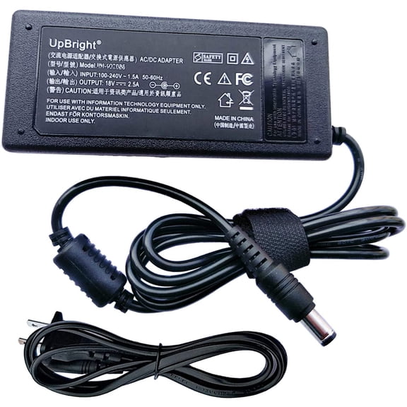18V Replacement AC Adapter Compatible with Cricut Explore Air 2 Expression 2 Create Mini Cake Cutting Machine 14-0001 JOD-SWR-05758 KSAH1800250T1M2 KSAS0451800250M2 PS65B180Y3000S Power Supply