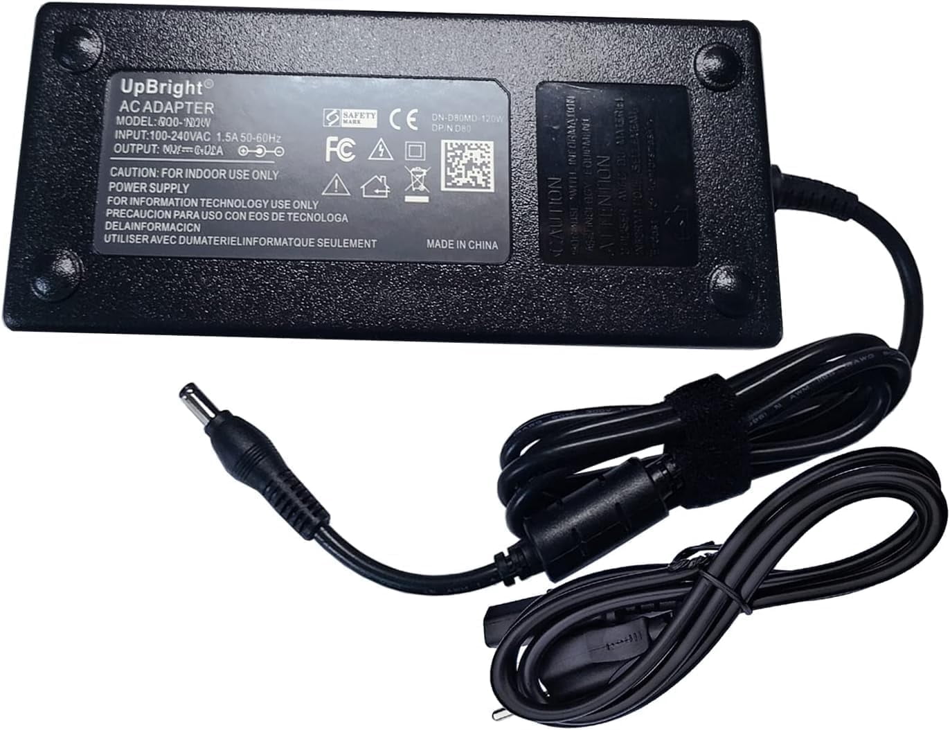 Adapter for 19V-20V An-ker A8396 577 PowerExpand Elite Chicony A15-180P1A 180W Power Supply 9A 19.0V-20.0V USB-C Thunderbolt Docking Station Charger