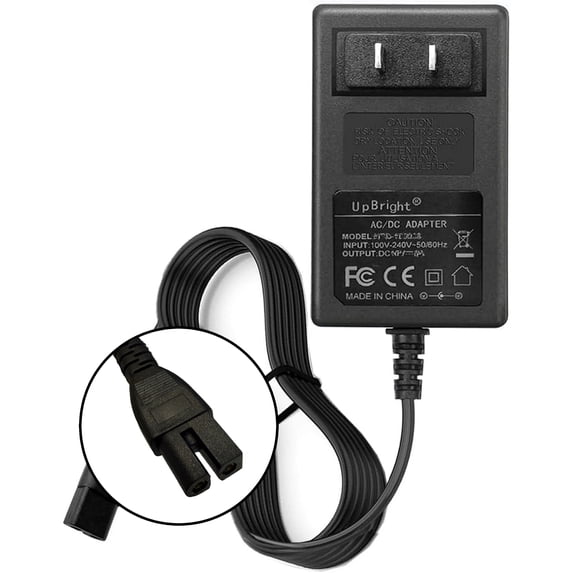2-Prong 16.8V AC DC Adapter for A-iper Scuba S1 14.4V 7800mAh 112.32Wh Li-ion Battery Cordless Automatic Wall-climing Robotic Inground Pool Cleaner 16.8VDC Power Supply Charger PSU