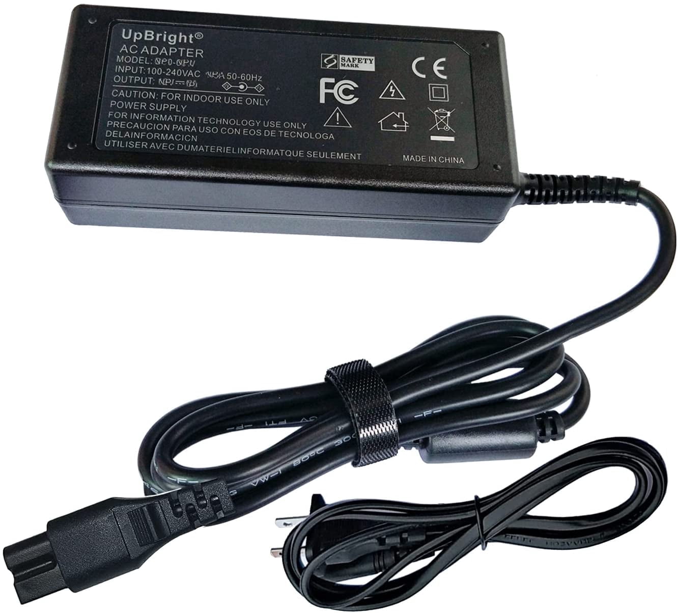2-Prong 24V AC DC Adapter for M-iko RF-670 RF-670-CHARCOAL RF-670 ...