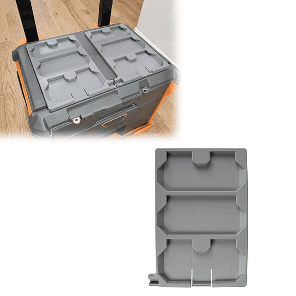 Adapter Board Compatible with Klein MODBOX, Compatible with Milwaukee Packout Toolboxes, Snap-On Storage Mounting Bracket, Workshop Organization System, Tool Storage Connector (1/2 Pcs)