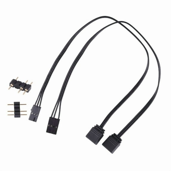Adapter Cable For Corsairs Controller RGB To Standard ARGB 4Pin 3Pin Adapter Connector Line for QL LL120 ICUE
