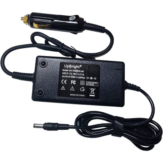 Adapter for Car 19V G-etac F110 G2 F110G2 F 110 G3 F110G3 Rugged Tablet PC F110 Office Dock Docking Station 19VDC 3.42A Auto RV Lighter Plug Power Supply Cord Battery Charger