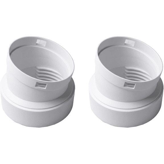 Adapter Compatible with Whynter ARC-14s Portable Air Conditioner | Dual Hose Window Kit Fits 5.9" hose perfectly. Third thread adds stability. Easy replacement for loose or lost parts