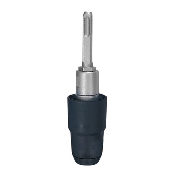 Adapter Compatible for SDSPlus to SDSMax 8 1/4 Inches Long Rotarys Hammers Tool in Black Alloy Steel