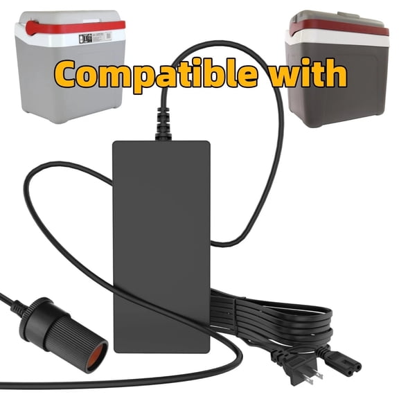Adapter Compatible with Koolatron d13 12-Volt Car Mobile Soft Sided Thermo Cooler