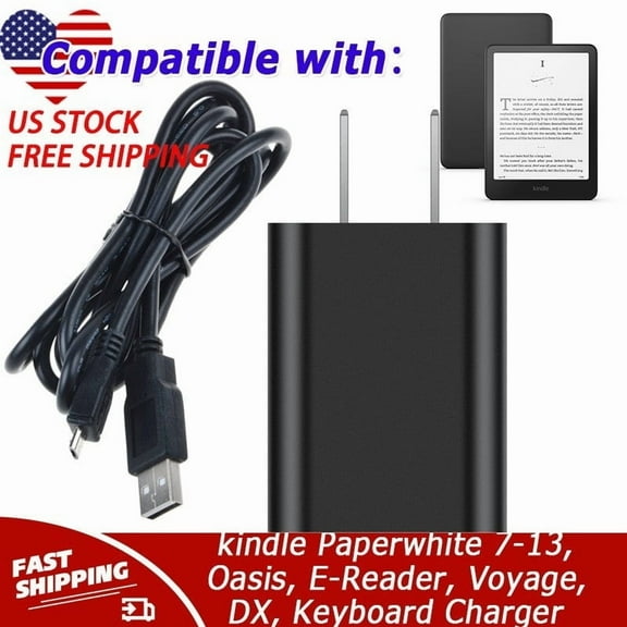 Adapter Compatible with kindle Paperwhite 7-13, Oasis, E-Reader, Voyage, DX, Keyboard