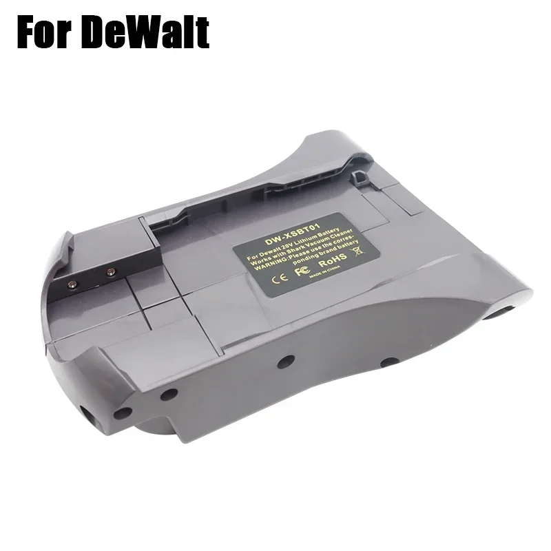Adapter Converter For De*walt 20V Li-ion Battery Replace for Shark-XSBT620 XSBT750 XSBT700 Battery Vacuum Cleaner