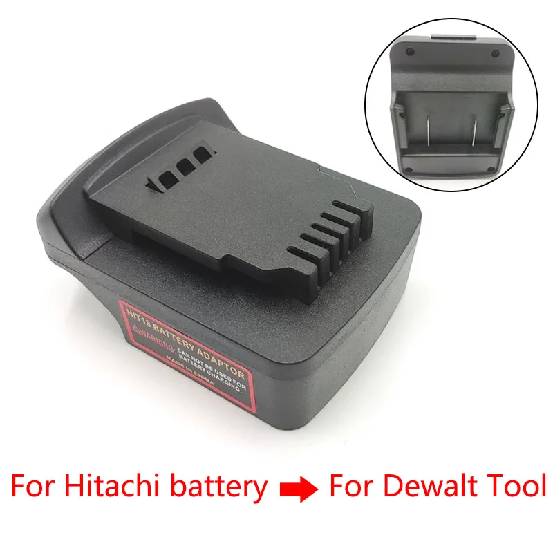 Adapter Converter For Hi*tachi/Hi*koki 18V Li-Ion Battery change to For De*walt 20V Lithium Electrical Power Tool
