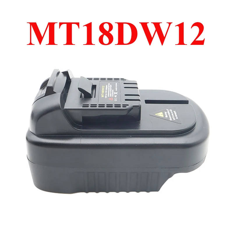 Adapter Converter For Ma*kita 18V Li-ion Battery use For De*Walt 12V 10.8V Tool
