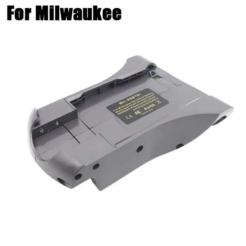 Adapter Converter For Mil*wau*kee 18V Li-ion Battery Replace for Shark-XSBT620 XSBT750 XSBT700 Battery Vacuum Cleaner